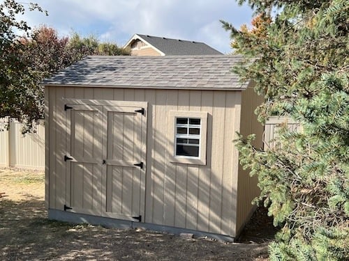 10 x 12 Paint Ready Shed