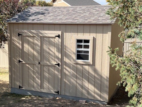 10x12 Paint Ready Storage Shed