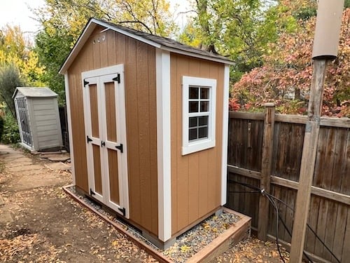 4 x 8 Garden Shed