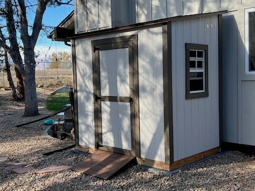 5x7 Lean-To Shed