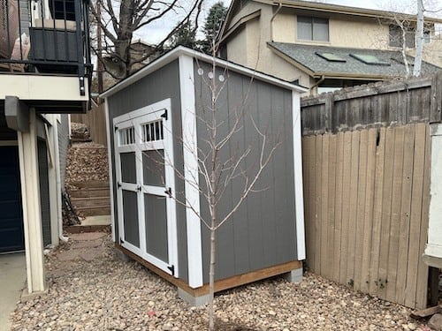 5x9 Lean-To Shed