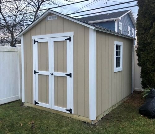 6x10 Lawn Shed Paint Ready