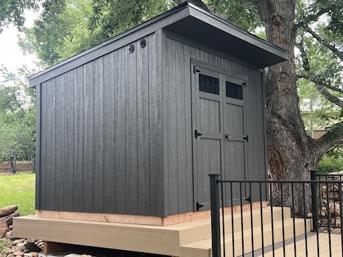 Leanto Shed 8x10