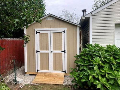 8' x 8' Ranch Shed