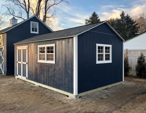 10' x 16' Backyard Basement Shed