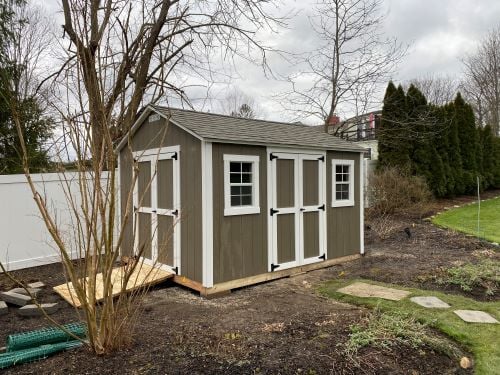 8' x 10' Ranch Shed