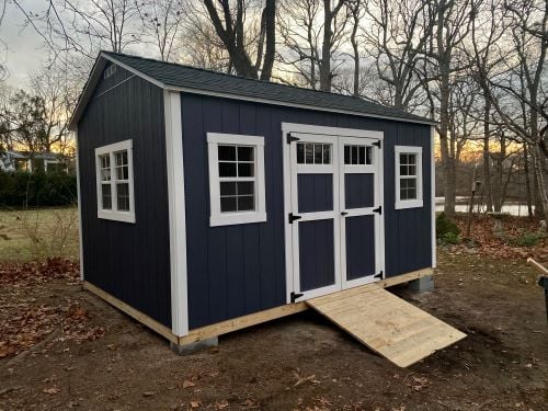 8' x 10' Ranch Shed