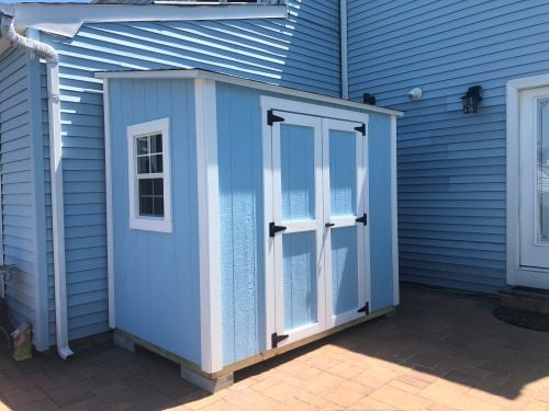 4' x 8' Lean To Garden Shed