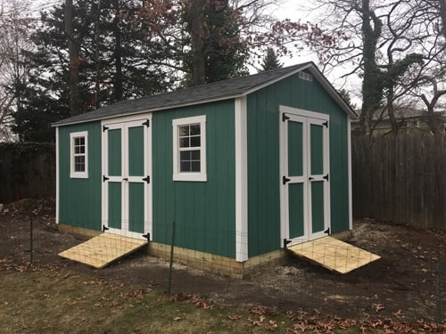 8' x 12' Ranch Shed